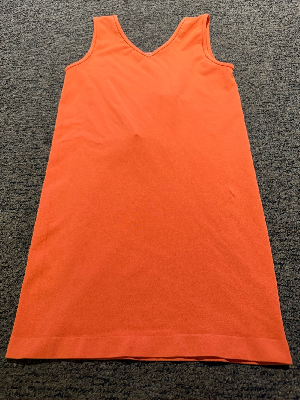 C'est Moi Clothing Co. Naturals Bamboo reversible double scoop Tank OS melon